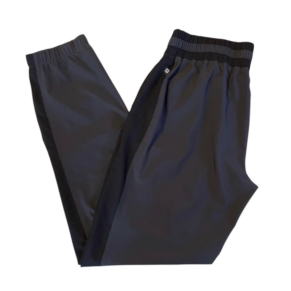 FABLETICS Mid-Rise Two Tone Joggers Track Pants Grey Black Women’s Size XS
